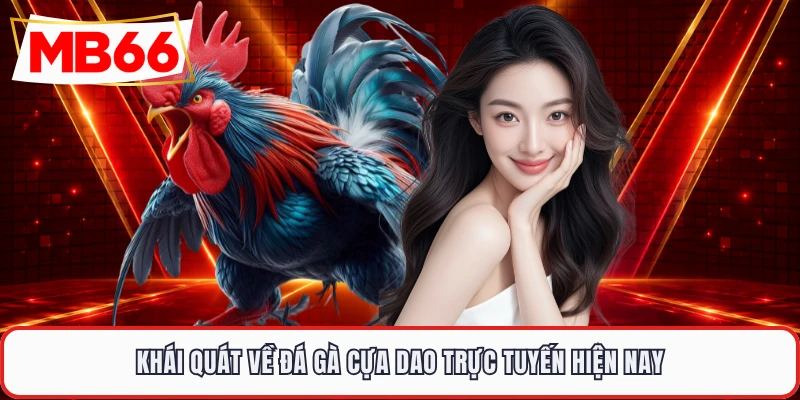 Khái quát về đá gà cựa dao trực tuyến hiện nay
